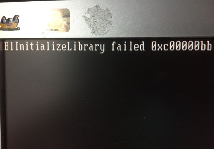 Blinitializelibrary failed 0xc000009a gigabyte при установке windows