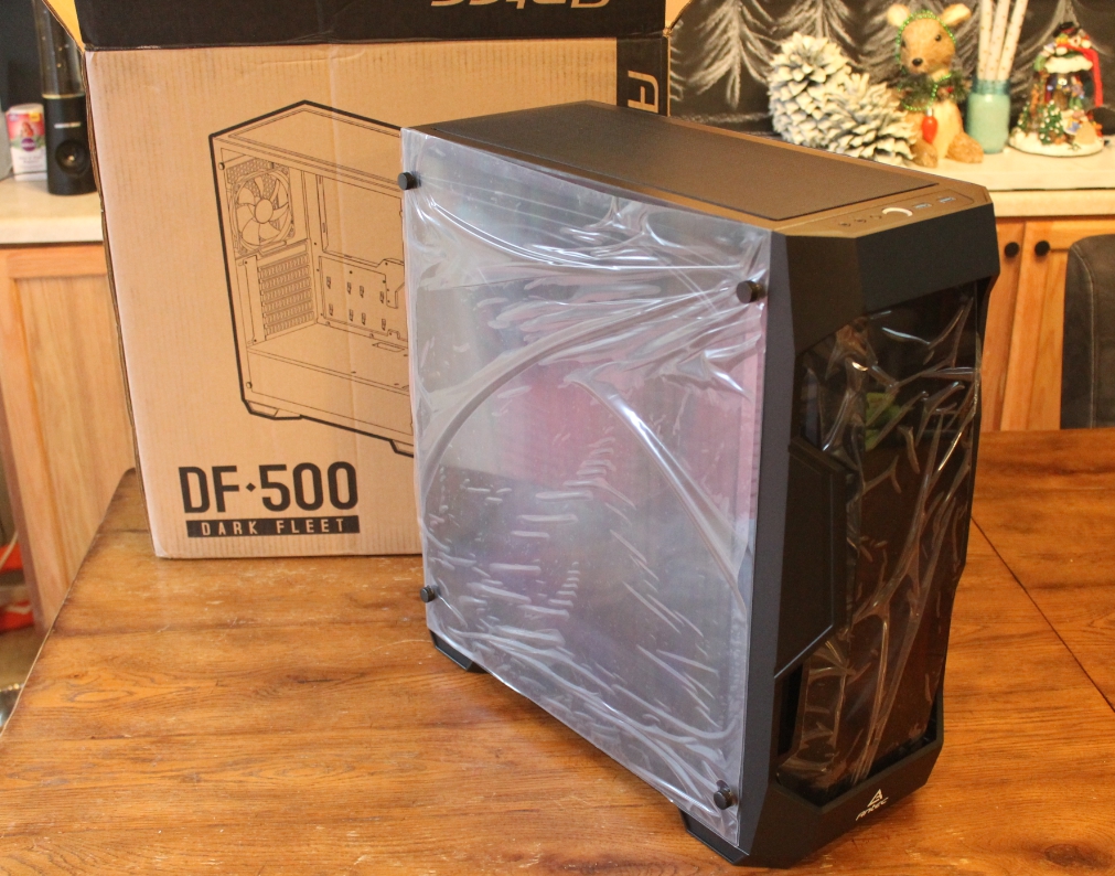 DF500 case removed from box.