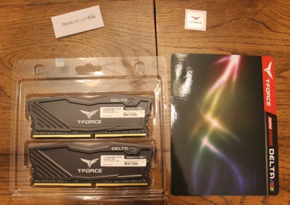 What you get in teh package of TFORCE RGB RAM DDR4