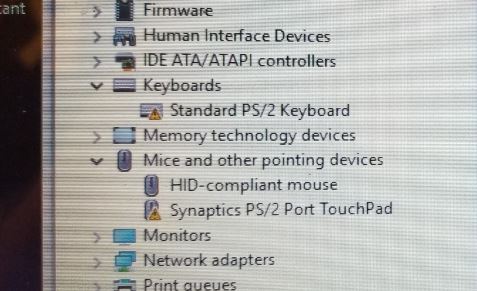 HP Pavilion 15 p033cl keyboard not working