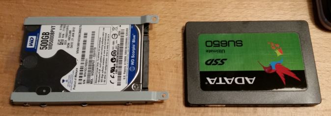 Swapping to an SSD can make your computer Faster