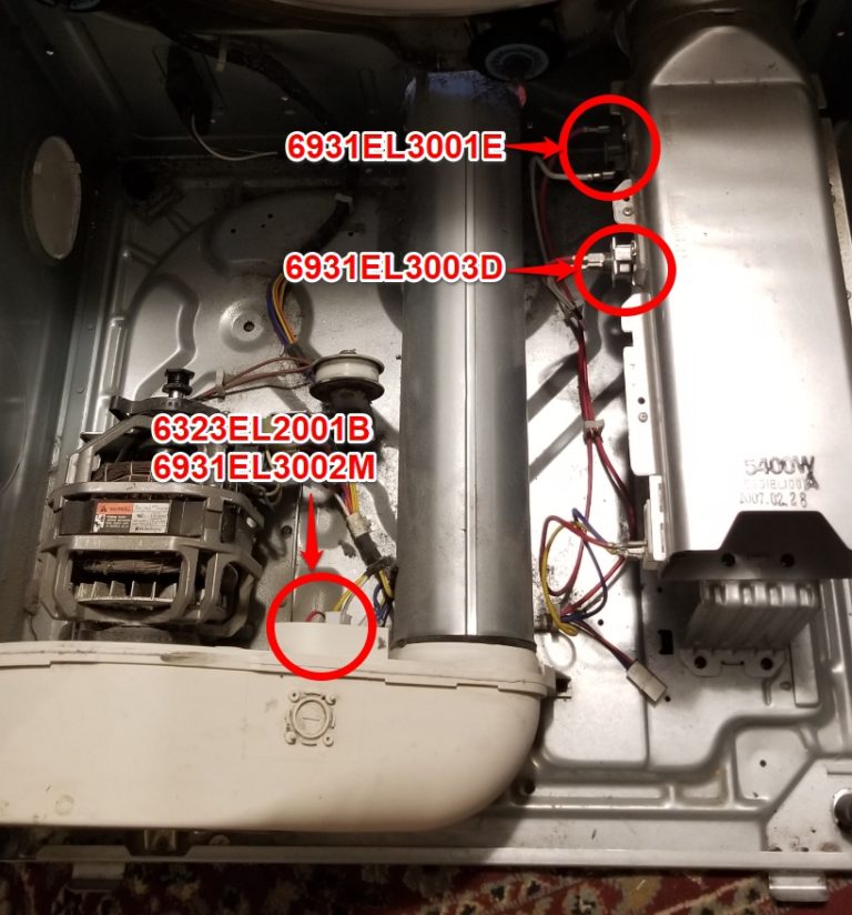 LG TROMM DLE9577WM Dryer not drying problem