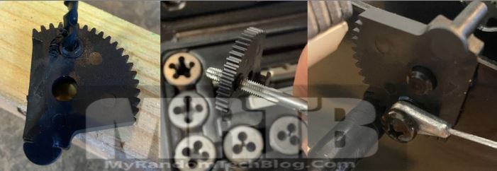 Fixing Aeron Sector gear by adding screw