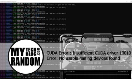 CUDA Error : Insufficient CUDA driver 10010 fix