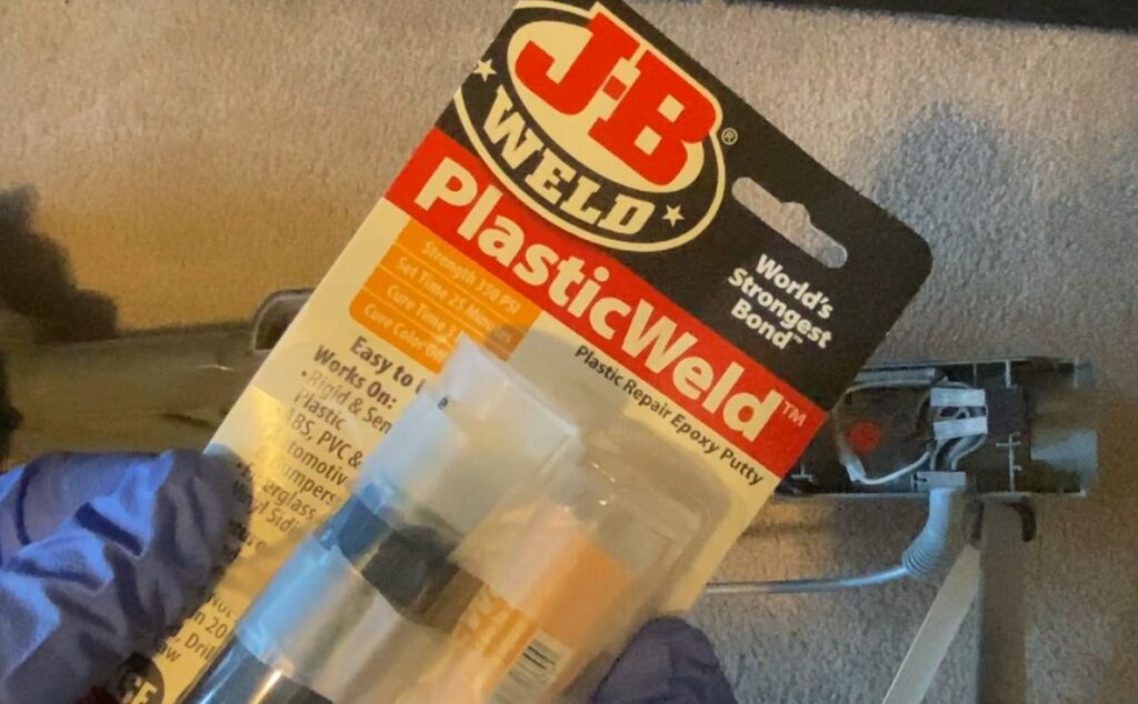 JB weld to fix my Dyson canister wont latch issue. 